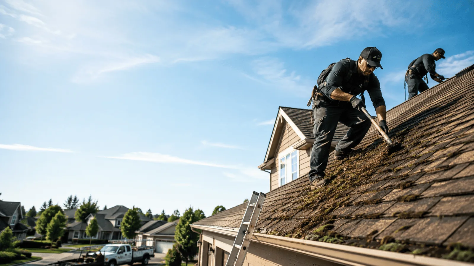 Roof Moss Removal in Murfreesboro, TN near me